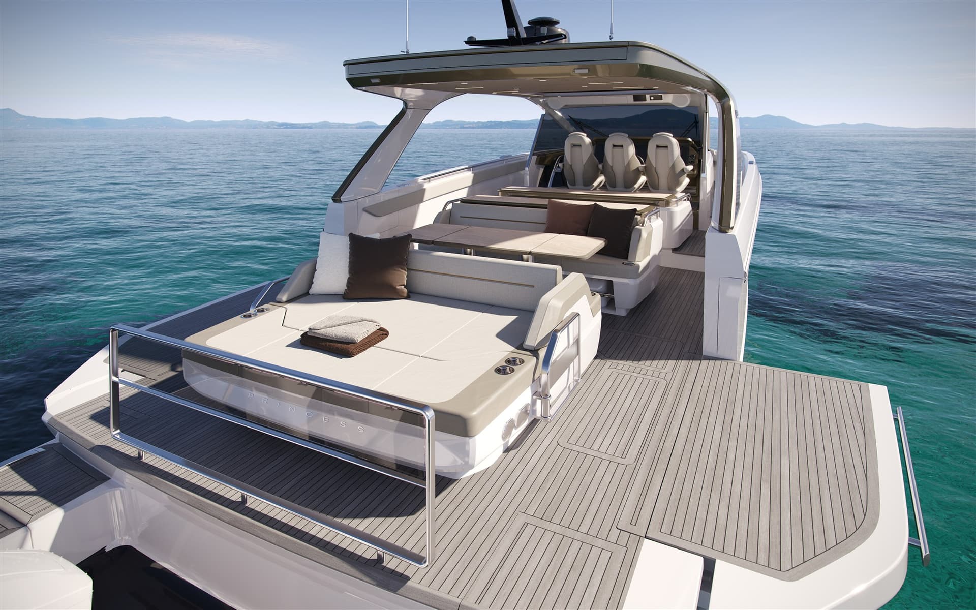Princess Yachts C48 Open usato - dettaglio 4