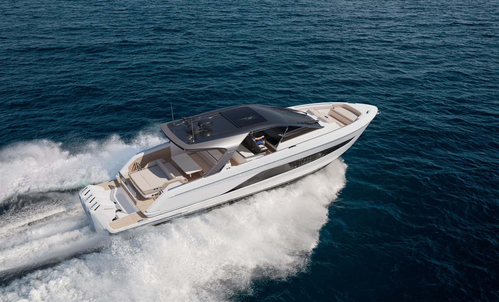 Princess Yachts C48 Open used - detail 1