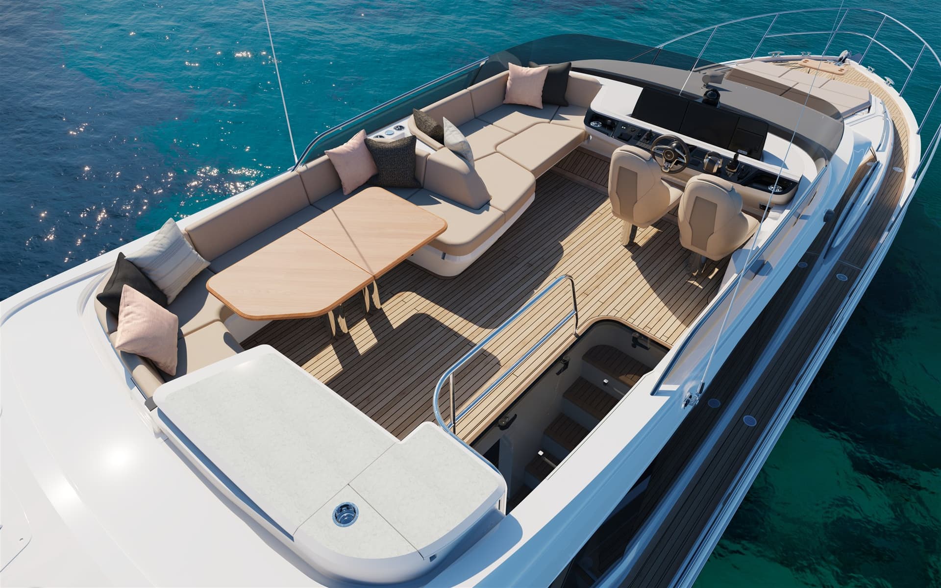 Princess Yachts F54 usato - dettaglio 3