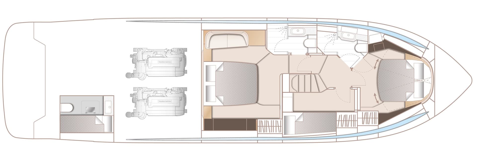 Princess Yachts V55 usato - foto hero 24