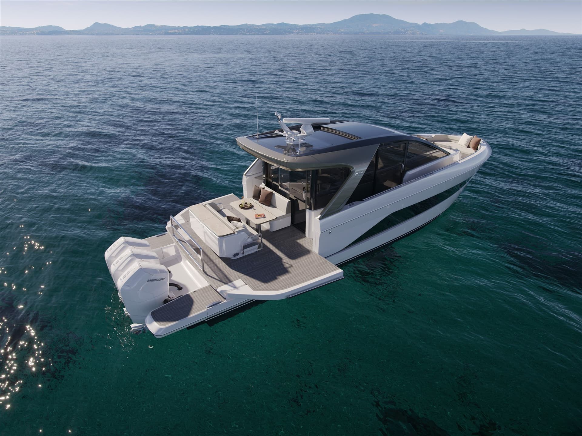 Princess Yachts C48 Deck Saloon used - detail 2