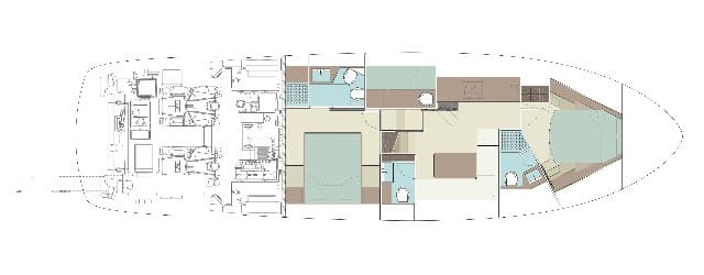 Riva 56 Rivale - Deck View Riva 56 Rivale - Deck View