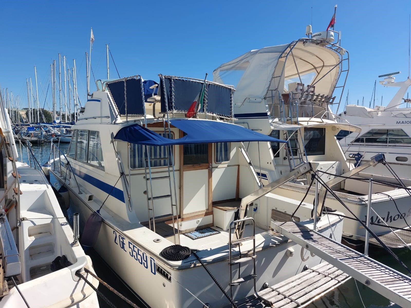 Bertram Yacht 33' Fbc - Detail View 1 Bertram Yacht 33' Fbc - Detail View 1