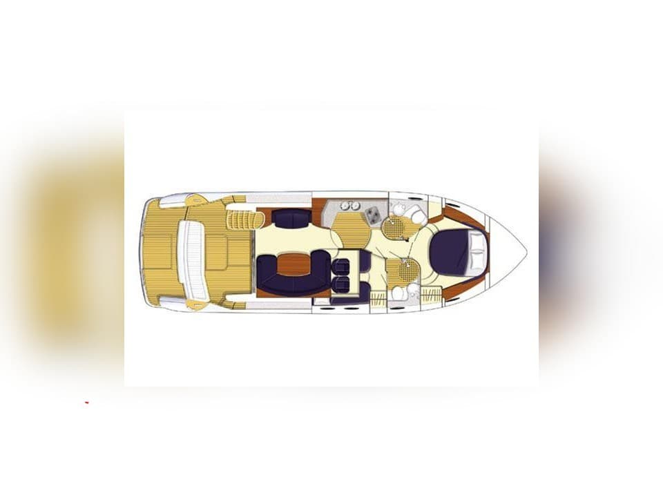 Princess Yachts Princess 420 Fly - Interior View Princess Yachts Princess 420 Fly - Interior View