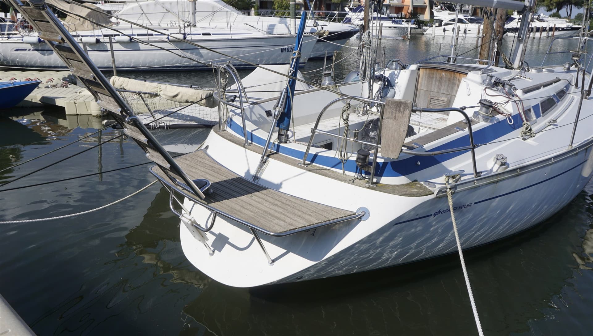 Cantiere del Pardo Grand Soleil 343 usato - dettaglio 3