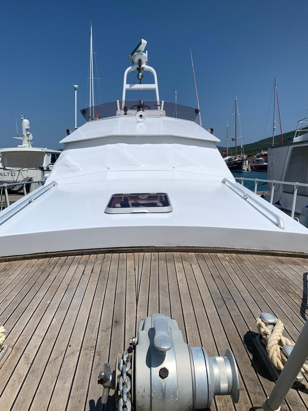 Camuffo C 40 Fly - Deck View Camuffo C 40 Fly - Deck View