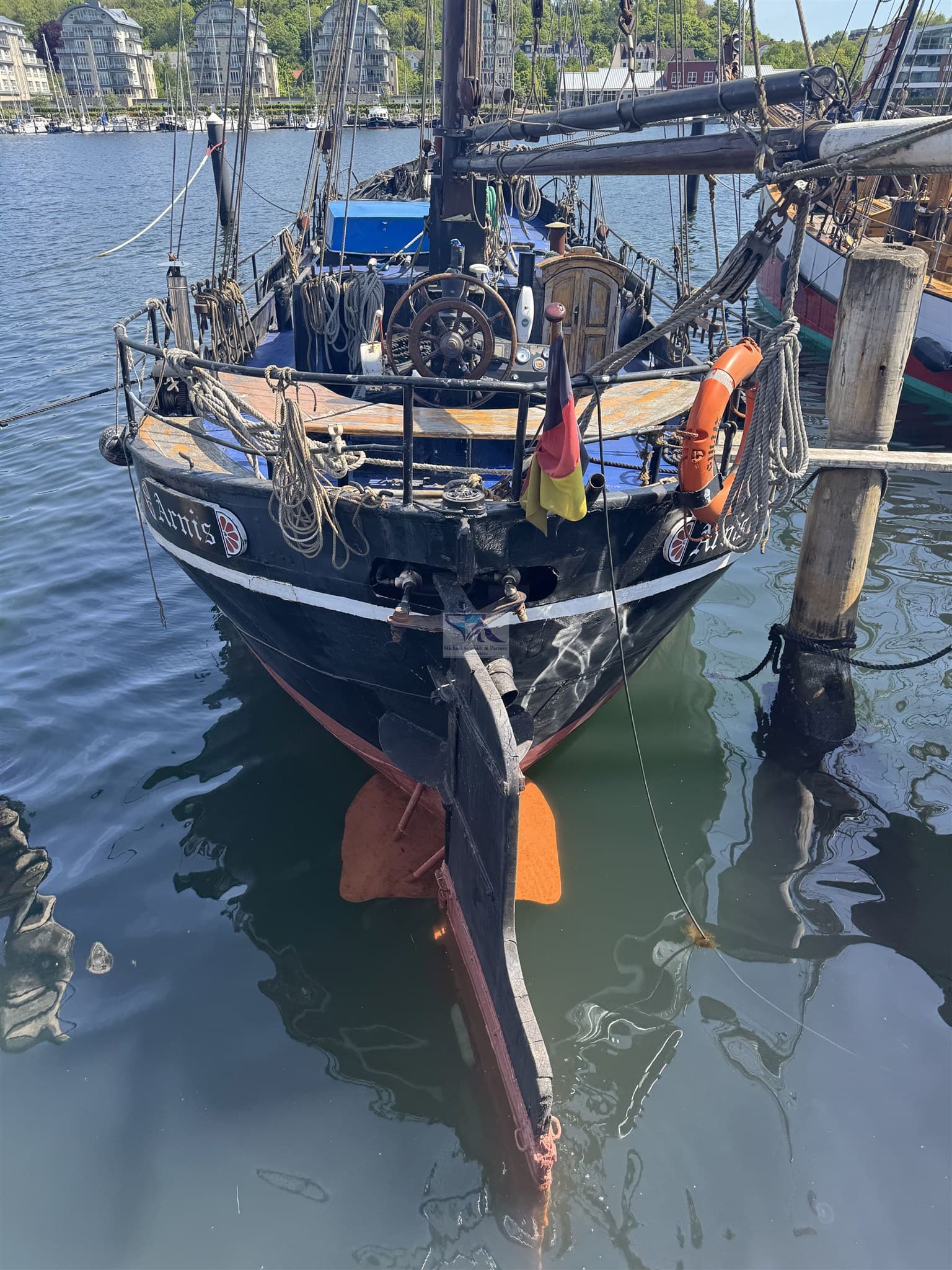 Wagrawerft Lübeck Ewer - Deck View Wagrawerft Lübeck Ewer - Deck View