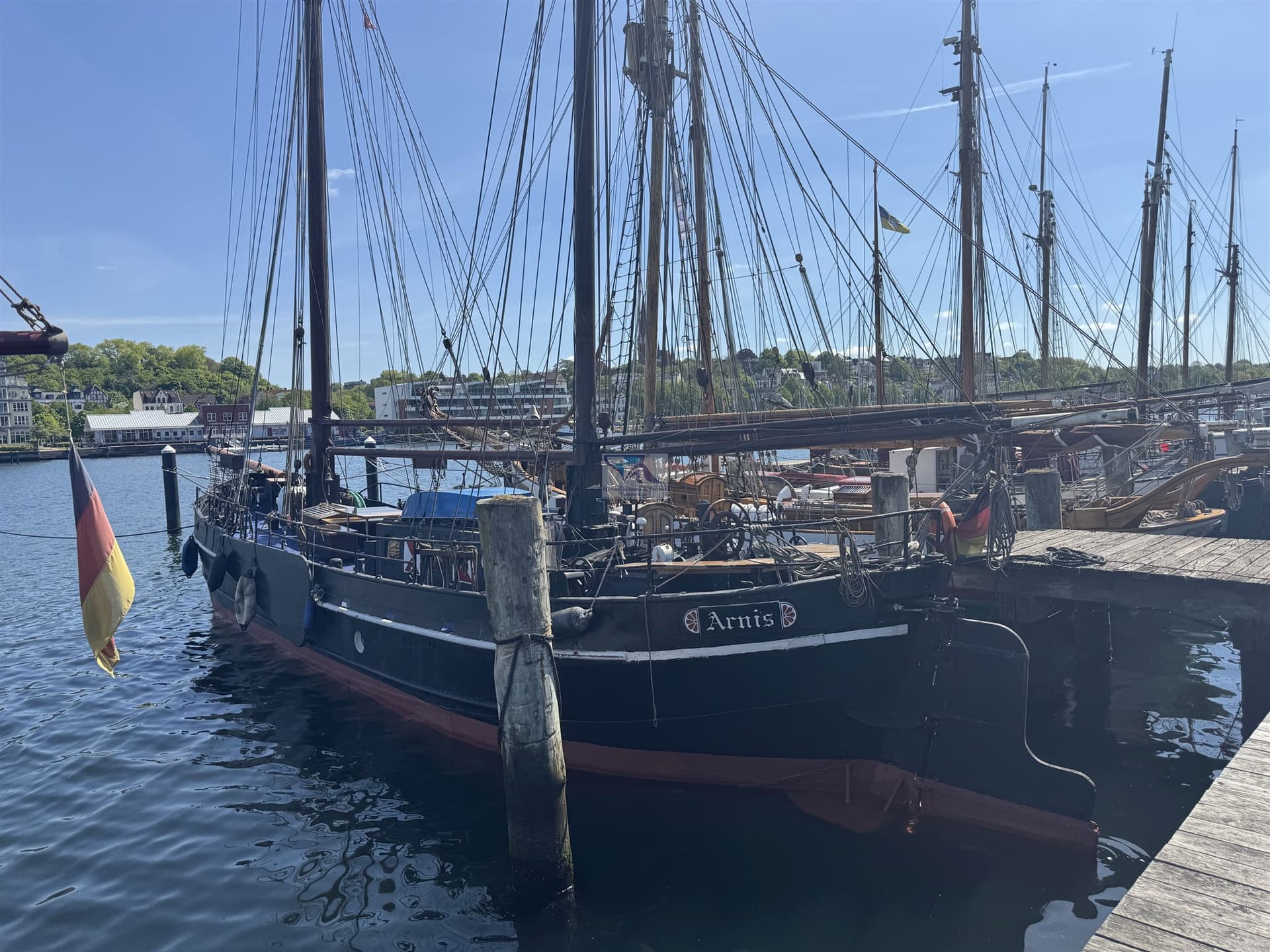 Wagrawerft Lübeck Ewer usato - vista principale