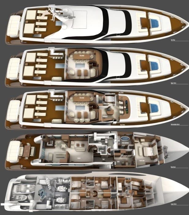 A.R.C. Yachts ARC 42 MY Trideck used - hero image 2