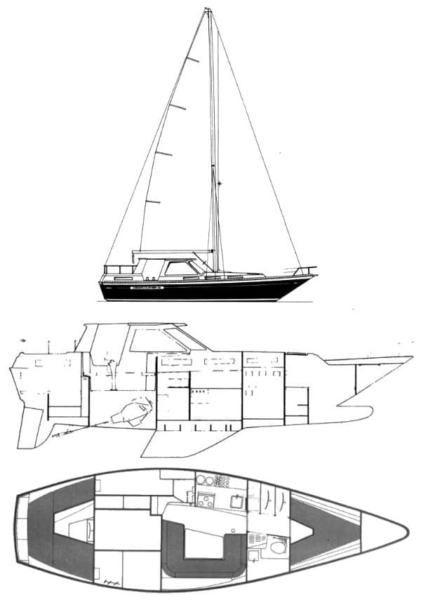 Coronet Elvström 38 - Detail View 1 Coronet Elvström 38 - Detail View 1