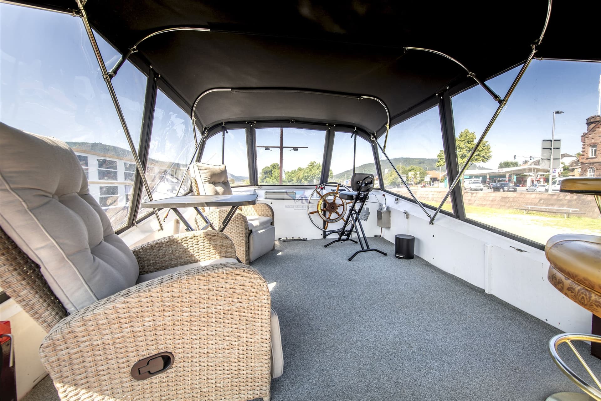 Werft Haßmersheim 15m Stahlmotoryacht usato - foto hero 12