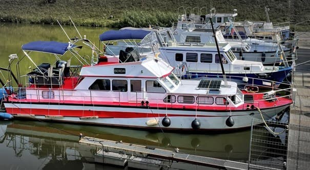 Werft Haßmersheim 15m Stahlmotoryacht usato - foto hero 6
