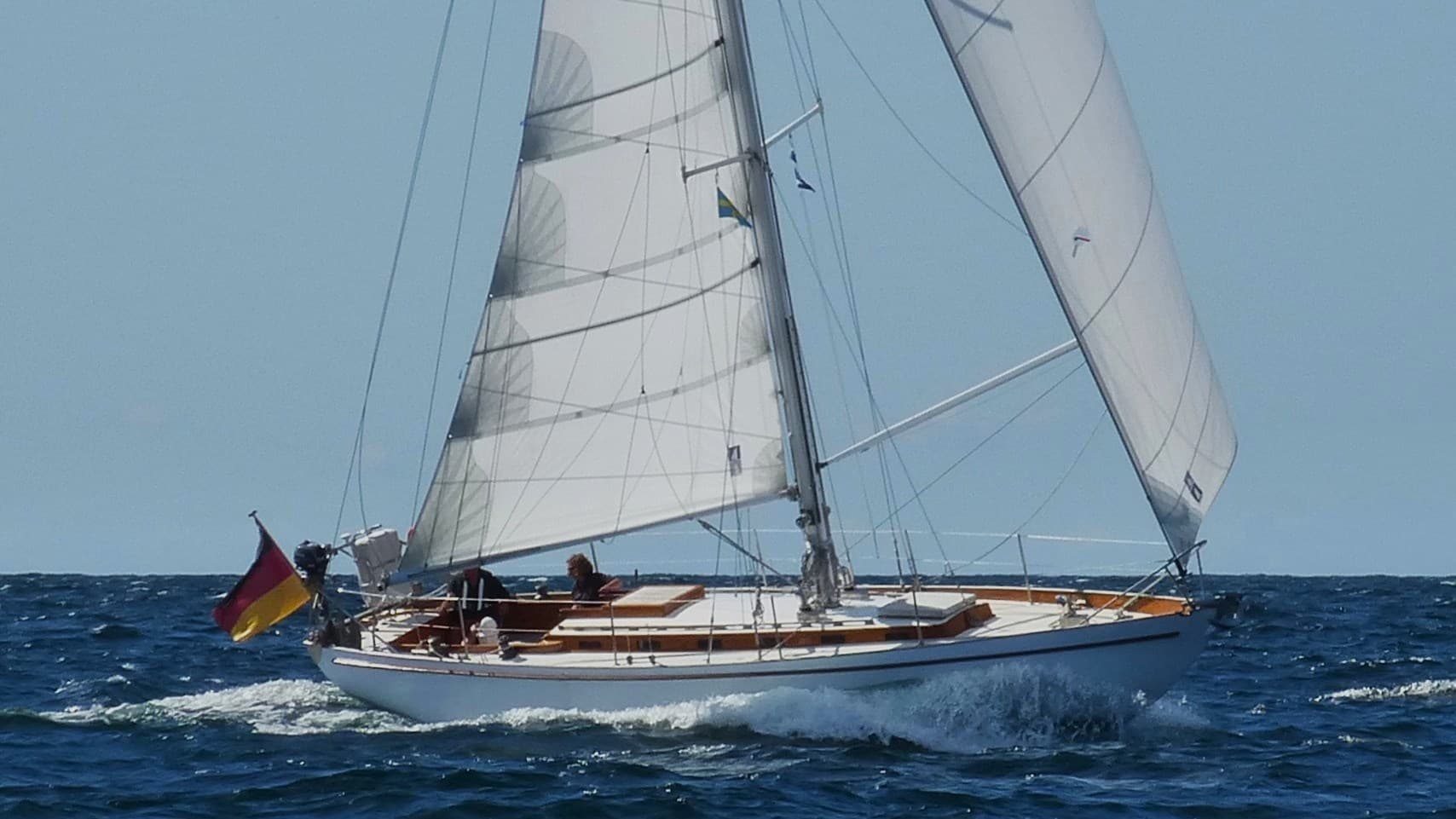 Bieritz 11m Classic Holz-Sloop d'occasion - détail 1