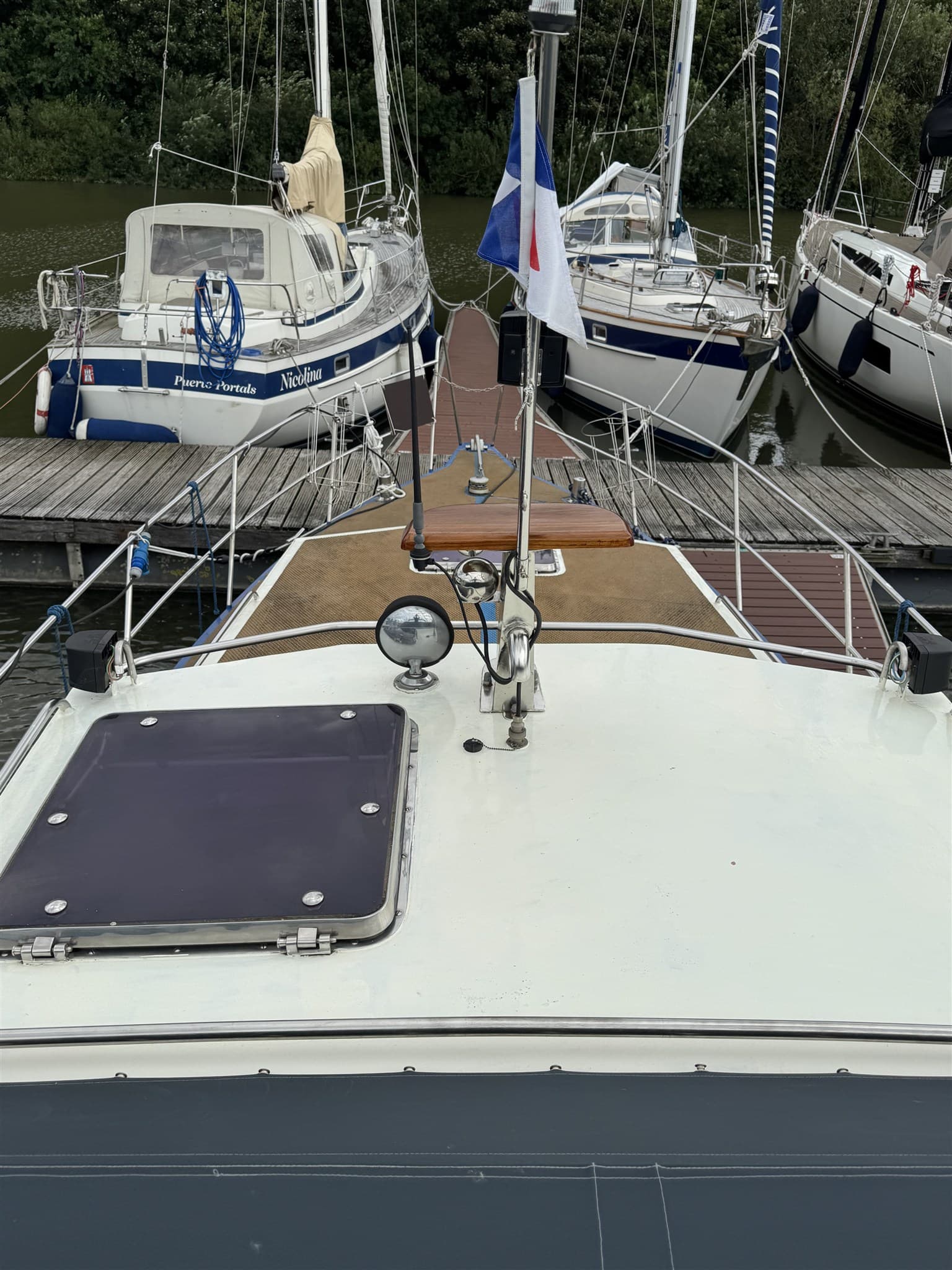 Eigenbau Reinke Tourina 10m - Deck View Eigenbau Reinke Tourina 10m - Deck View