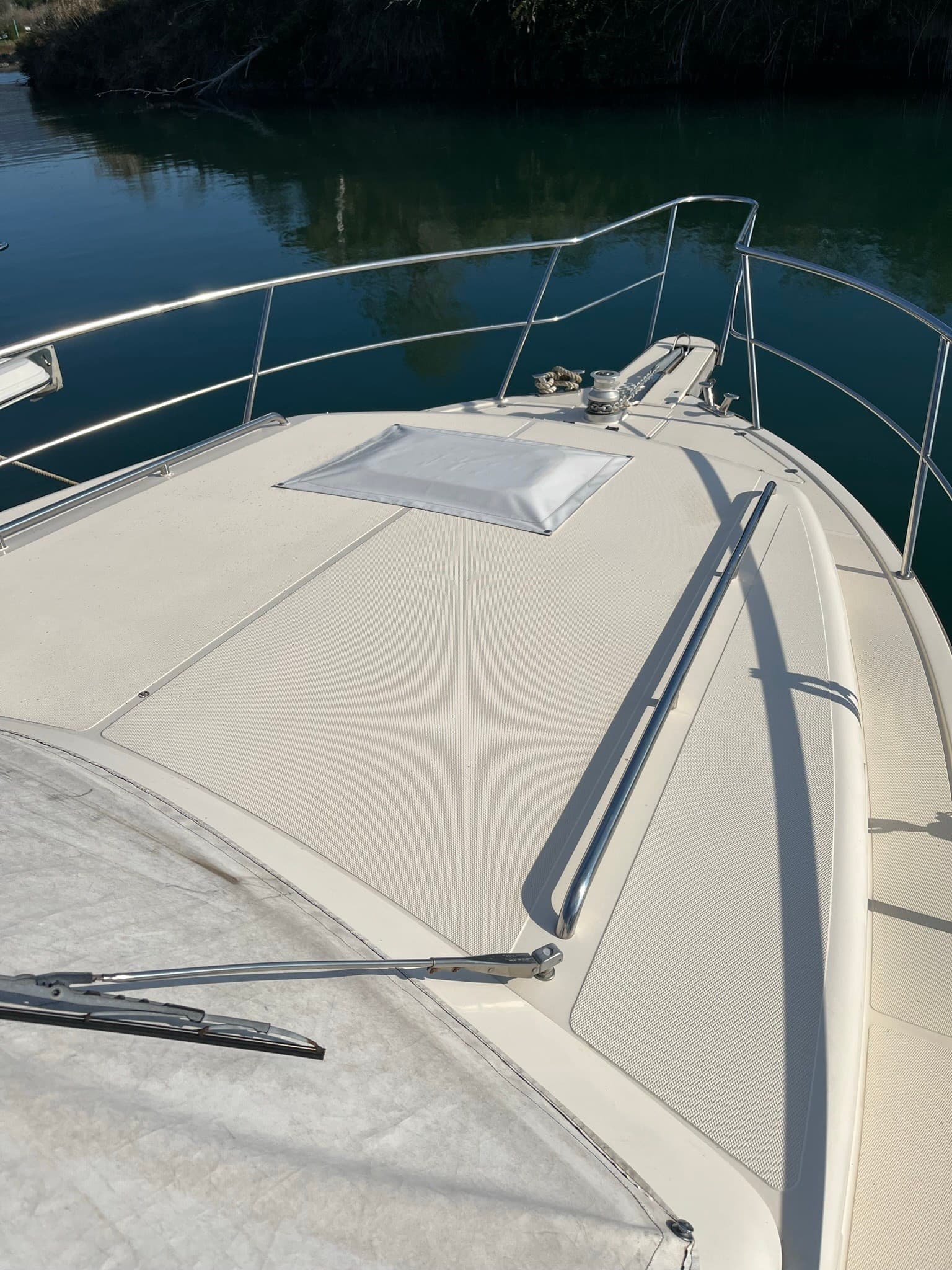 Portofino Marine 10 Hard Top - Deck View Portofino Marine 10 Hard Top - Deck View