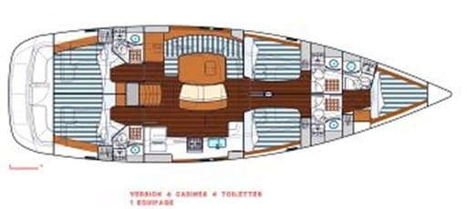 Beneteau Oceanis 523 used - detail 1