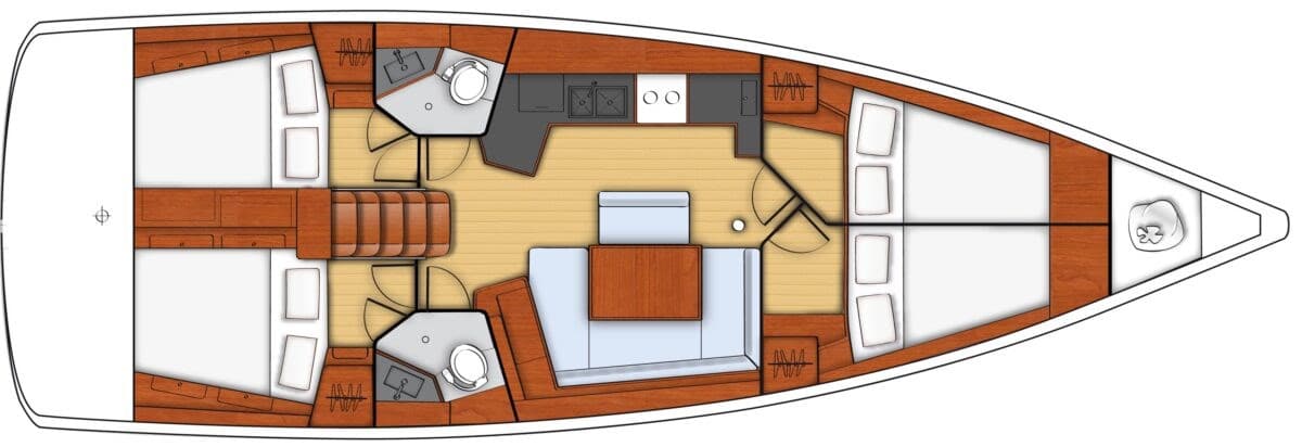 Beneteau Oceanis 45 usato - dettaglio 2