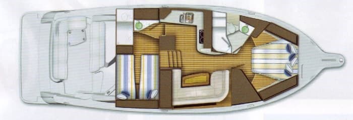 Tiara Yachts 4300 Sovran - Detail View 1 Tiara Yachts 4300 Sovran - Detail View 1