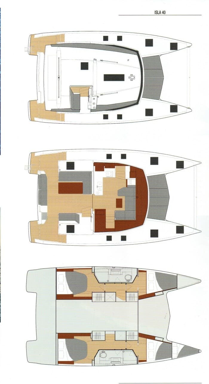 Fountaine Pajot Isla 40 usato - dettaglio 2