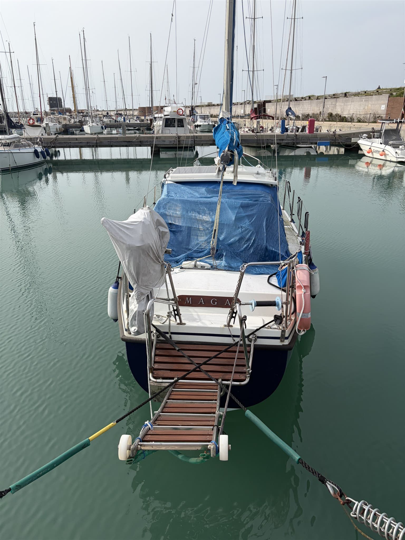 Automarine Tortuga 27 - Interior View Automarine Tortuga 27 - Interior View