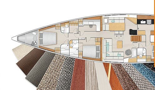 Hanse Hanse 458 - Detail View 1 Hanse Hanse 458 - Detail View 1