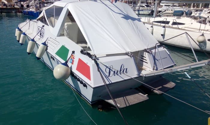 Tecnomarine C 42 - Deck View Tecnomarine C 42 - Deck View