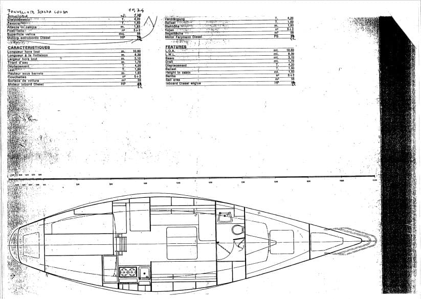 Nordcantieri Mania 35 - Deck View Nordcantieri Mania 35 - Deck View