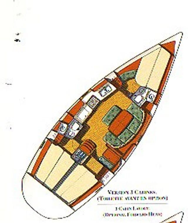 Beneteau Oceanis 381 - Detail View 1 Beneteau Oceanis 381 - Detail View 1