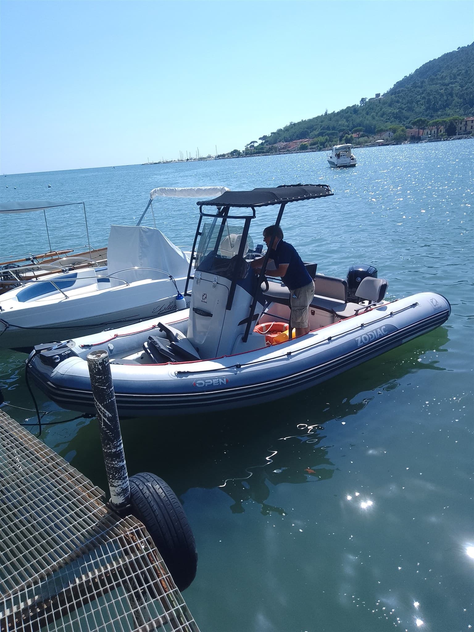 Zodiac Pro Open 550 Raid usato - dettaglio 2
