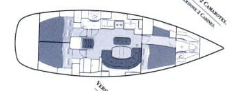 Beneteau Oceanis 411 - Detail View 1 Beneteau Oceanis 411 - Detail View 1