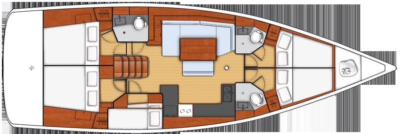 Beneteau Oceanis 48 usato - dettaglio 2