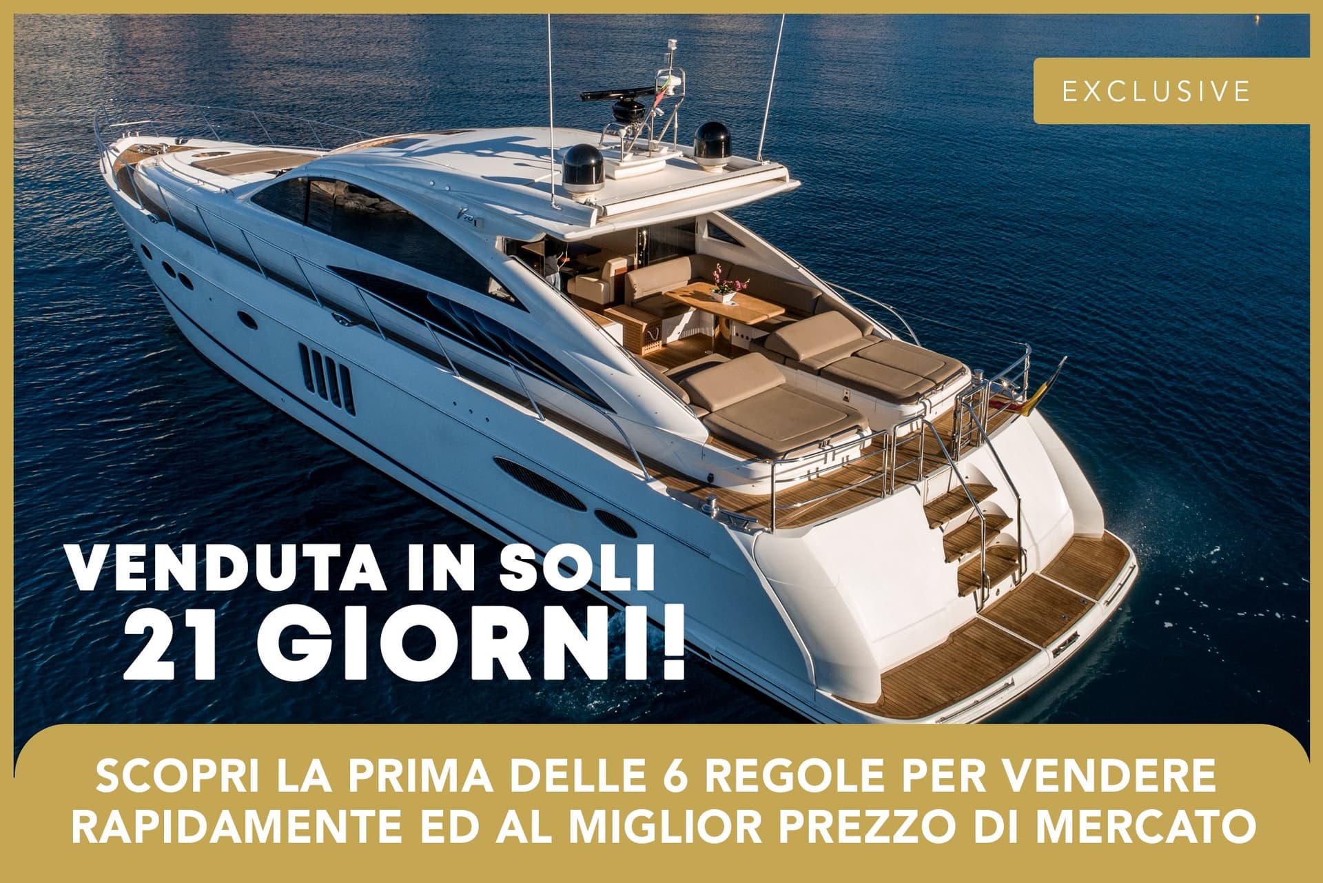 Princess Yachts V 70 gebraucht - Hauptansicht