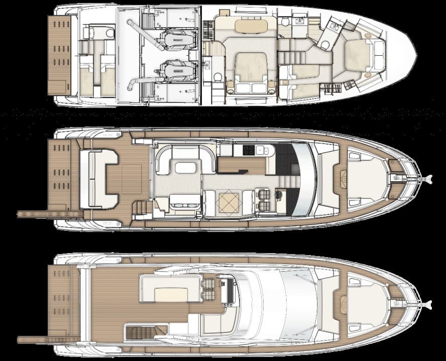 Azimut 60 Flybridge My 2013 used - detail 2