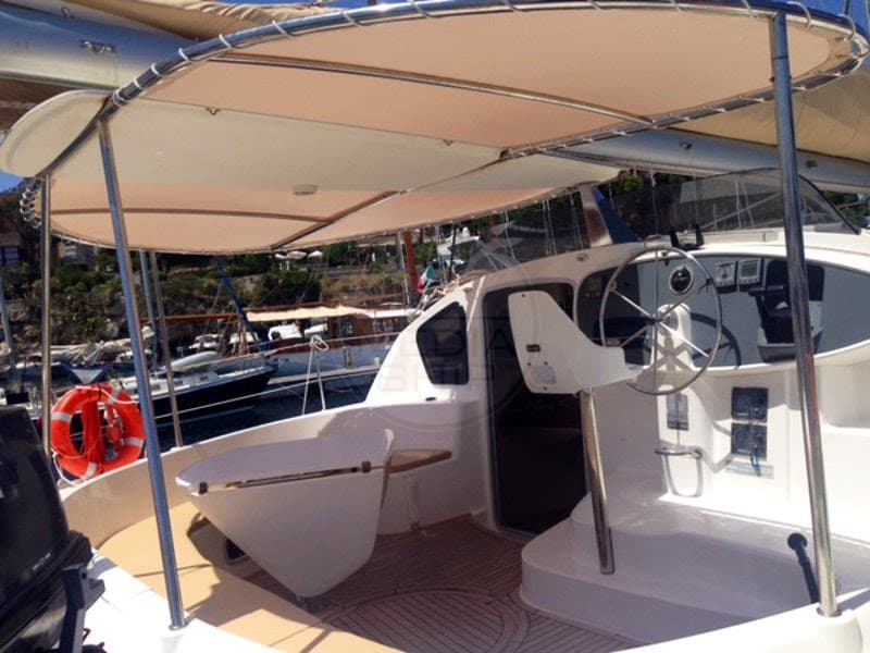 Fountaine Pajot Bahia 46 - Deck View Fountaine Pajot Bahia 46 - Deck View