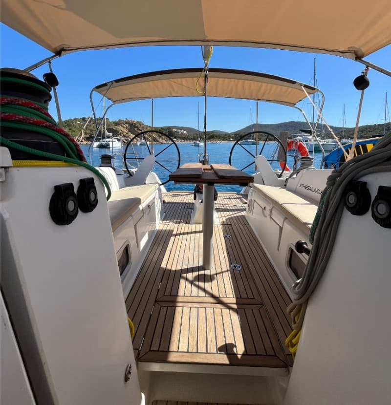 Beneteau First 50 - Deck View Beneteau First 50 - Deck View