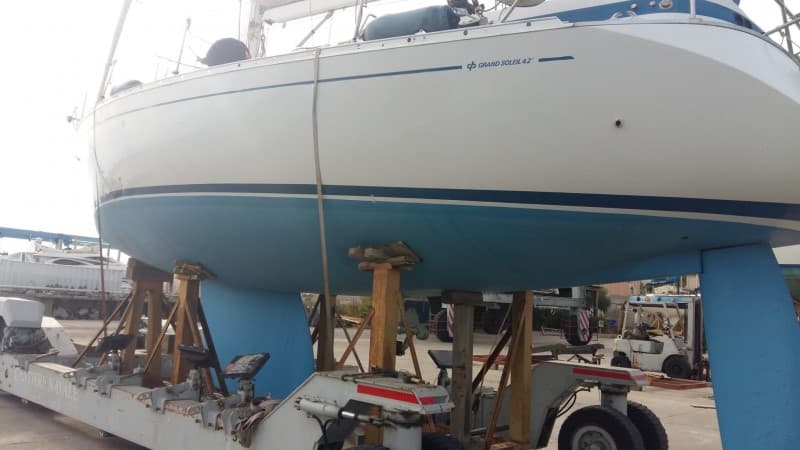 Cantiere del Pardo Grand Soleil 42 - Deck View Cantiere del Pardo Grand Soleil 42 - Deck View