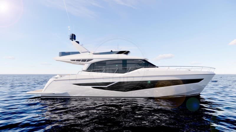 Gulf Craft Majesty 60 - Detail View 1 Gulf Craft Majesty 60 - Detail View 1