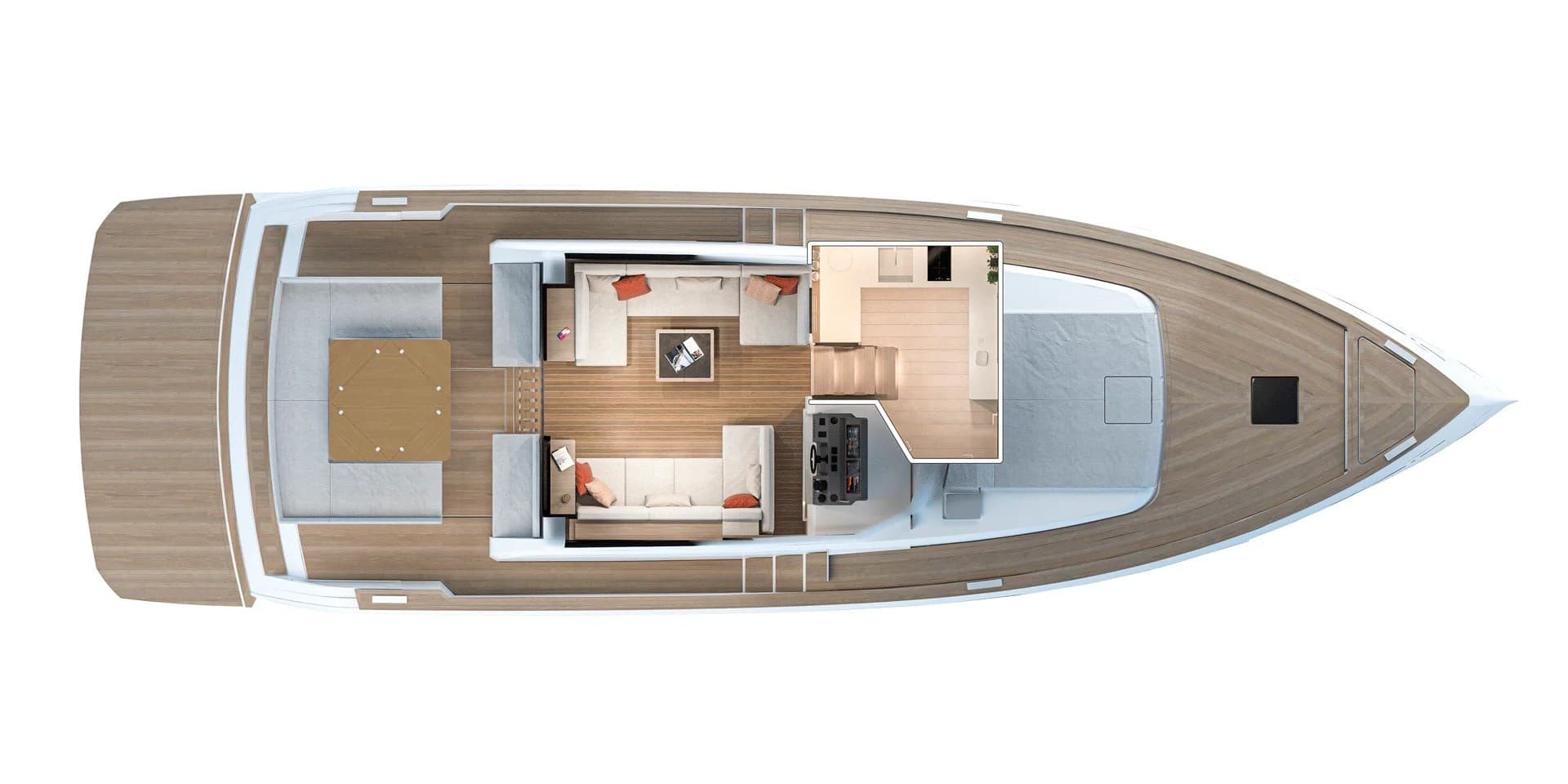Pardo Yachts Gt 52 - Deck View Pardo Yachts Gt 52 - Deck View