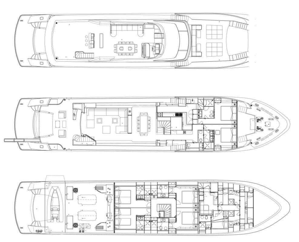 Maiora 36 Fb - Deck View Maiora 36 Fb - Deck View