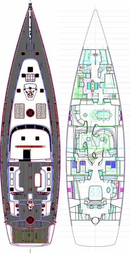 Notika 110 - Deck View Notika 110 - Deck View