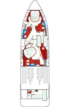Azimut 62e - Deck View Azimut 62e - Deck View