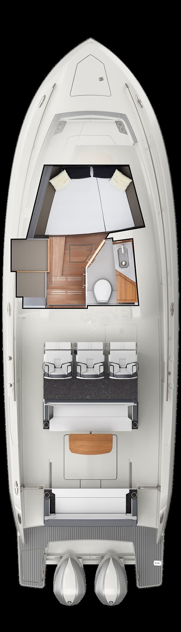 Tiara Yachts 34 Ls - Deck View Tiara Yachts 34 Ls - Deck View