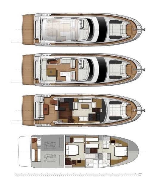 Prestige Prestige 630 - Deck View Prestige Prestige 630 - Deck View