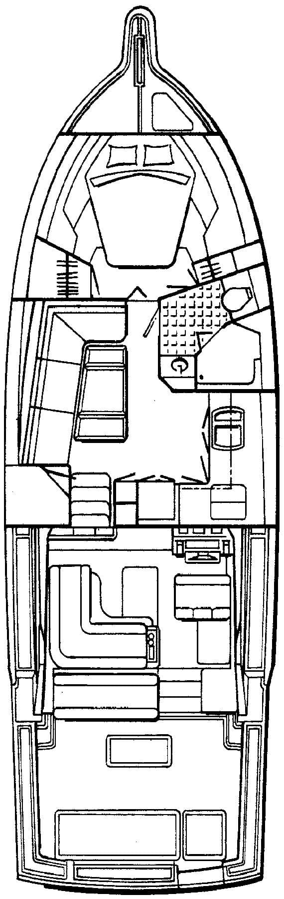 Tiara Yachts 4100 Open - Deck View Tiara Yachts 4100 Open - Deck View