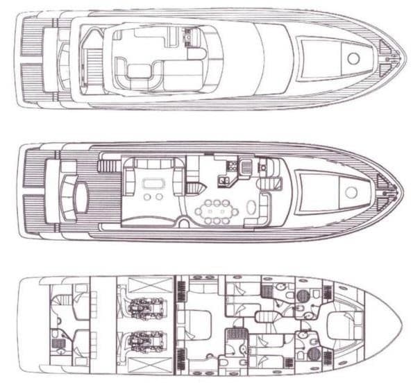 Uniesse Marine Uniesse 72 - Deck View Uniesse Marine Uniesse 72 - Deck View