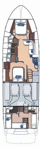 Cantieri di Sarnico Sarnico 60 - Deck View Cantieri di Sarnico Sarnico 60 - Deck View