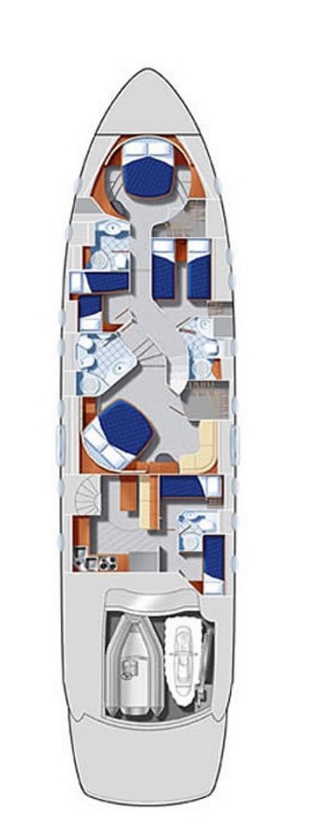 Pershing Pershing 76 - Deck View Pershing Pershing 76 - Deck View