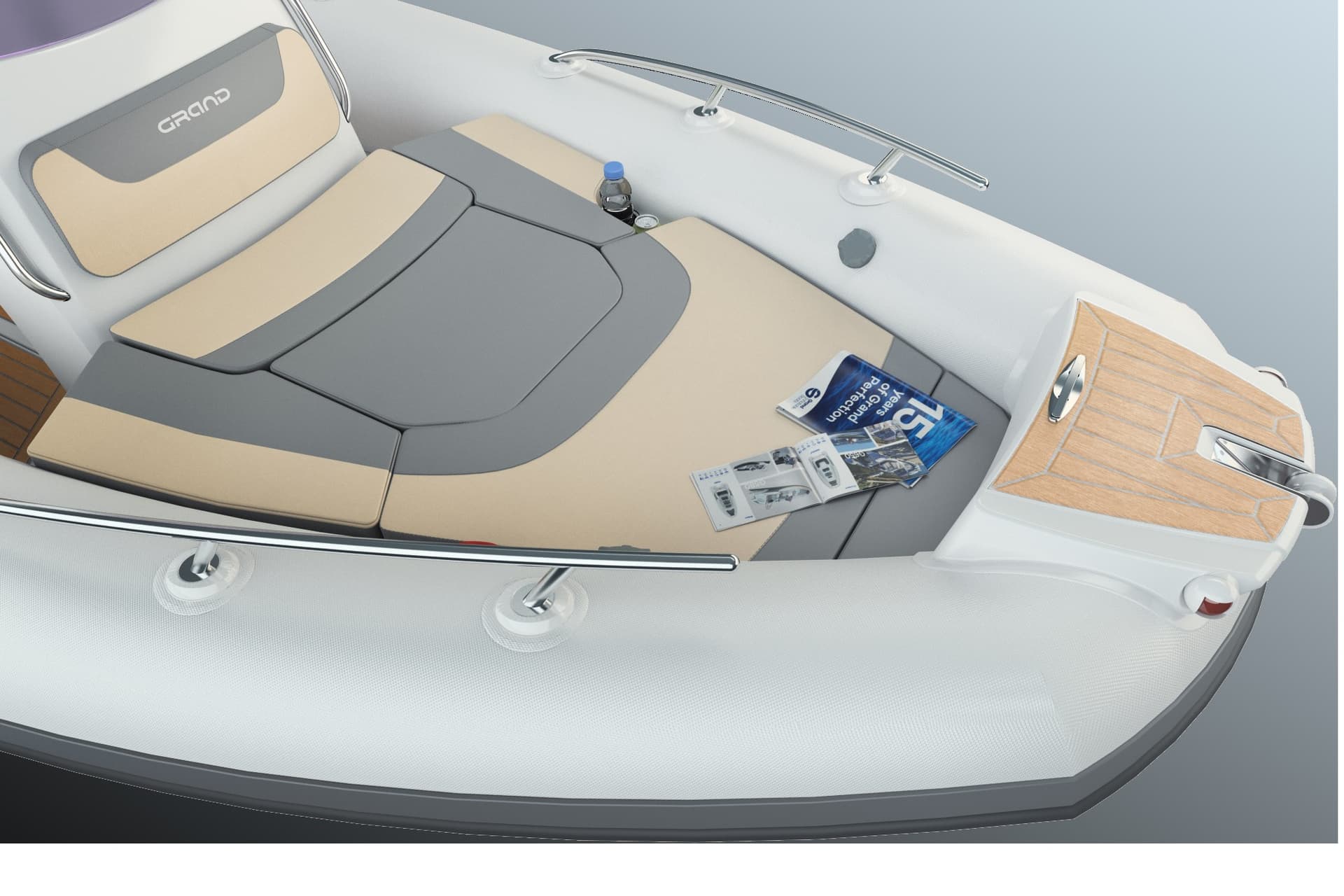 Grand Golden Line G580 Hlf - Deck View Grand Golden Line G580 Hlf - Deck View