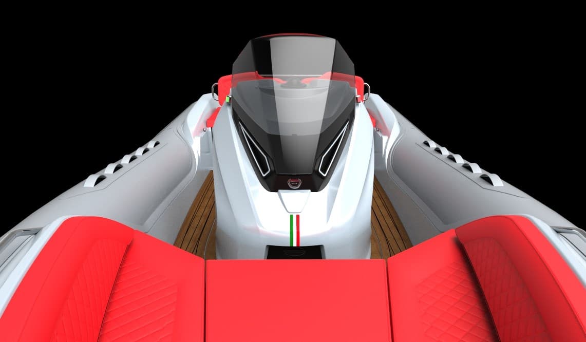 Ryders 750 Sport - Deck View Ryders 750 Sport - Deck View