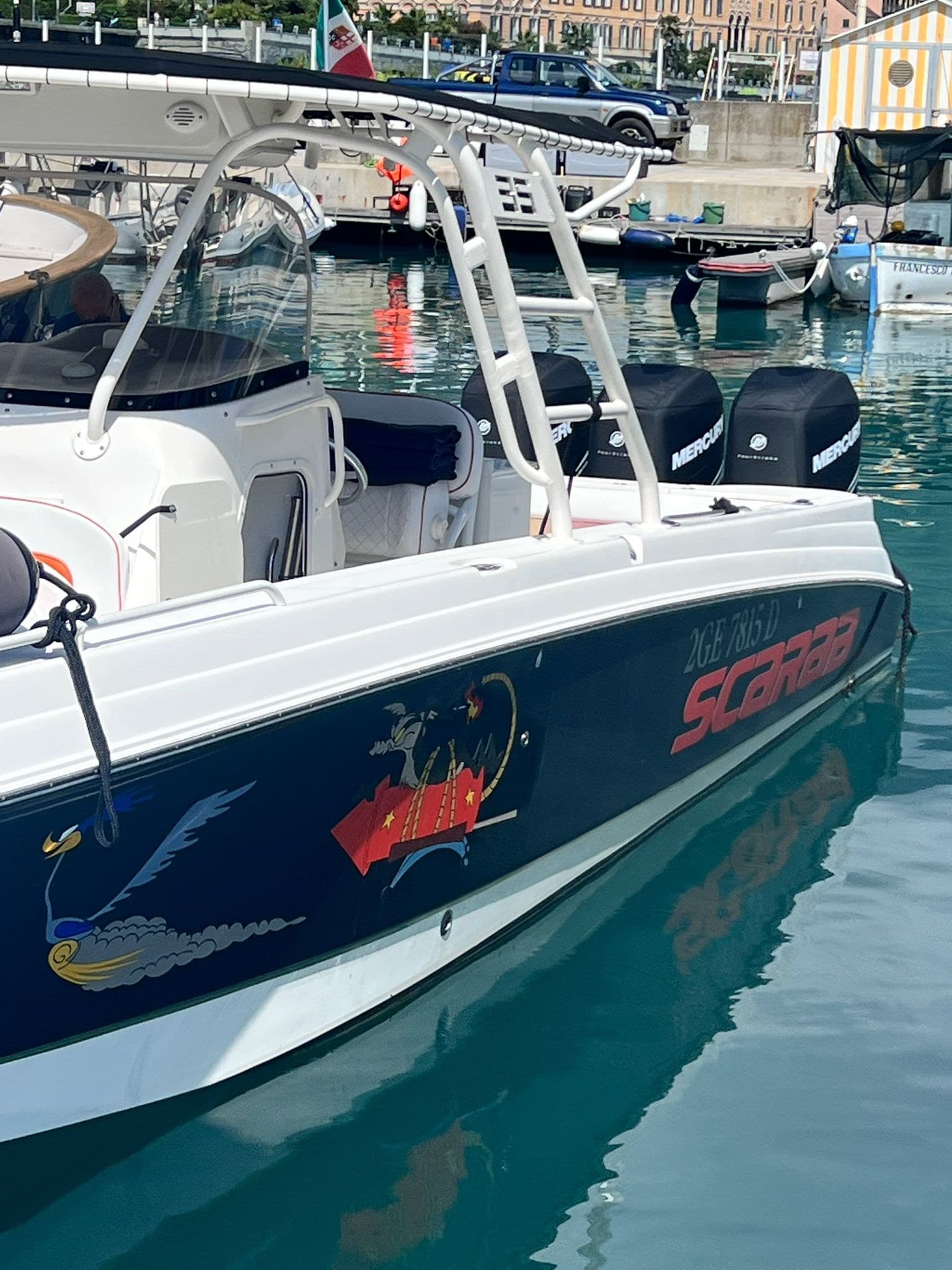 Wellcraft Marine Scarab 35 Sport Cuddy usato - dettaglio 2